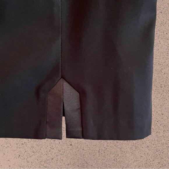 90s vintage black high neck structured tank top - Picture 3 of 10